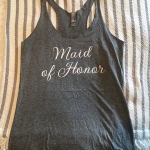 Etsy Maid of Honor Tank